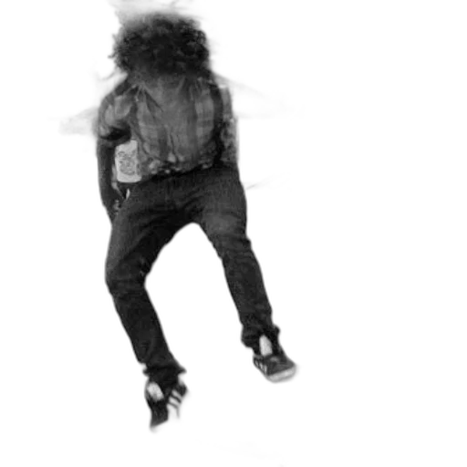 shoes, jacket, hair, creature transparent PNG cut-out