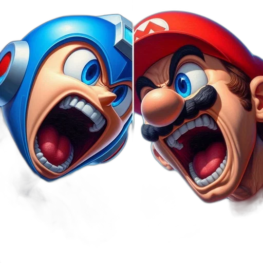 mask, face, concept art, 3d render transparent PNG cut-out