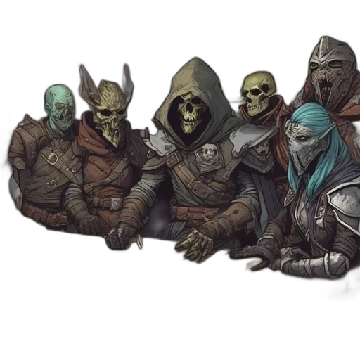 mask, staff, concept art, fantasy art transparent PNG cut-out