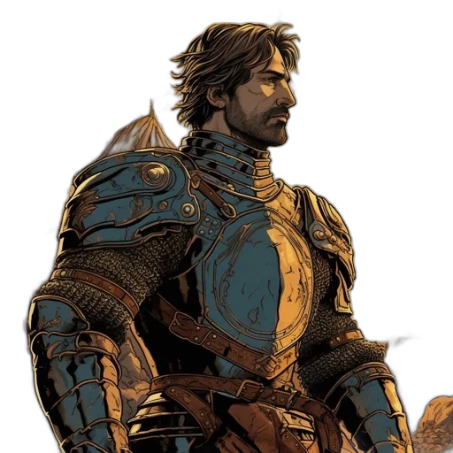 sword, concept art, comic book art, fantasy art transparent PNG cut-out