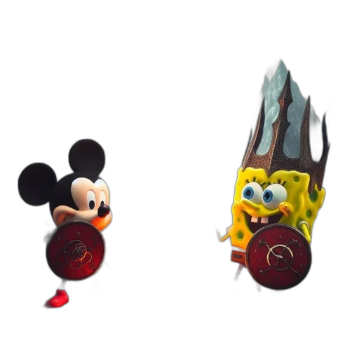 mask, weapon, crown, concept art transparent PNG cut-out