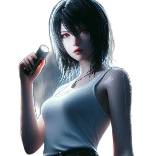 weapon, robot, dress, face transparent PNG cut-out