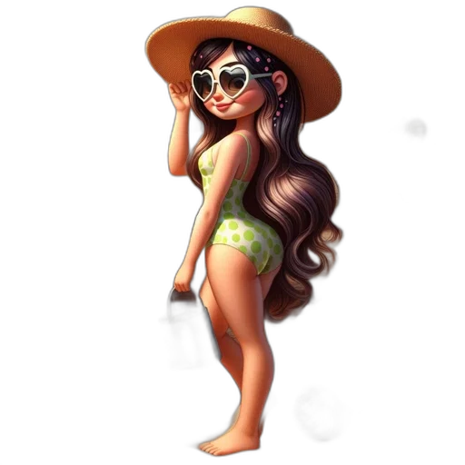hat, cartoon, concept art, pixel art transparent PNG cut-out
