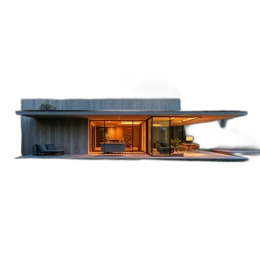 building, 3d render, photorealistic, concept art transparent PNG cut-out