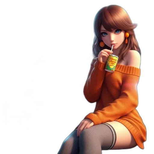 dress, staff, jacket, concept art transparent PNG cut-out