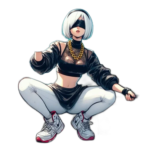 jacket, jewelry, comic book art, concept art transparent PNG cut-out