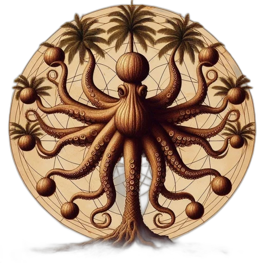 crown, hair, tree, creature transparent PNG cut-out