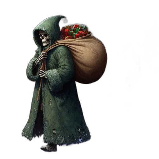 jacket, mask, hat, umbrella transparent PNG cut-out
