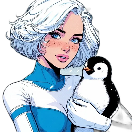 comic book art, cartoon, concept art, fantasy art transparent PNG cut-out