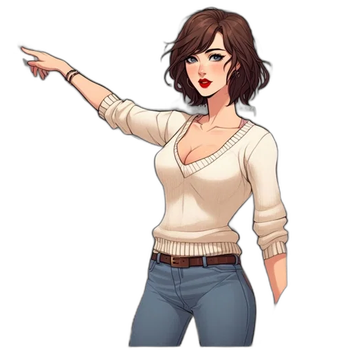 staff, jacket, pixel art, concept art transparent PNG cut-out