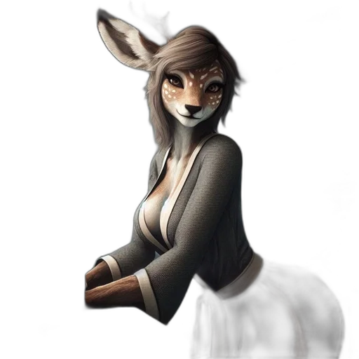 dress, staff, mask, animal transparent PNG cut-out