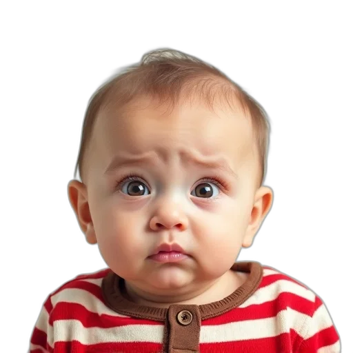face, staff, photorealistic, baby transparent PNG cut-out