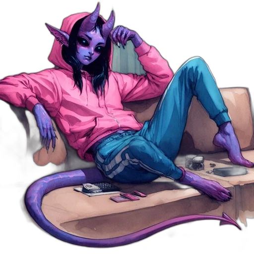 creature, dragon, jacket, mask transparent PNG cut-out