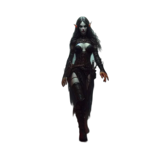 dress, robot, creature, concept art transparent PNG cut-out