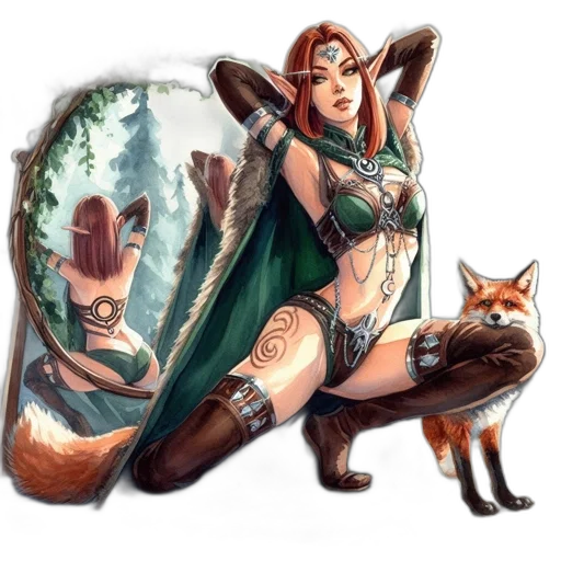 staff, fantasy art, concept art, comic book art transparent PNG cut-out