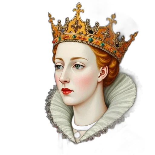 crown, jewelry, hat, face transparent PNG cut-out
