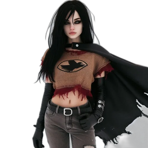 comic book art, concept art, fantasy art, 3d render transparent PNG cut-out