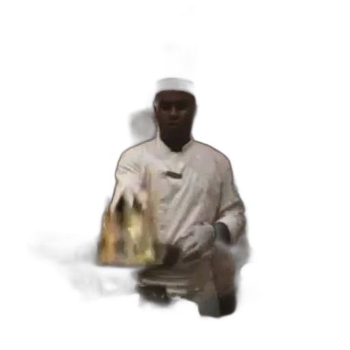 staff, food, robot, hat transparent PNG cut-out
