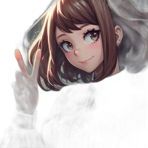 face, jacket, creature, hat transparent PNG cut-out