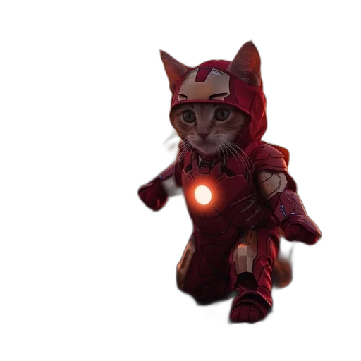 animal, robot, creature, 3d render transparent PNG cut-out