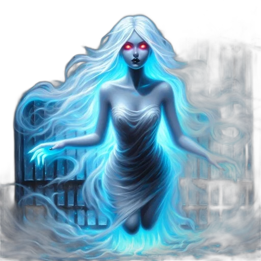 dress, creature, mask, fantasy art transparent PNG cut-out