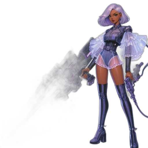 concept art, 3d render, fantasy art, woman transparent PNG cut-out