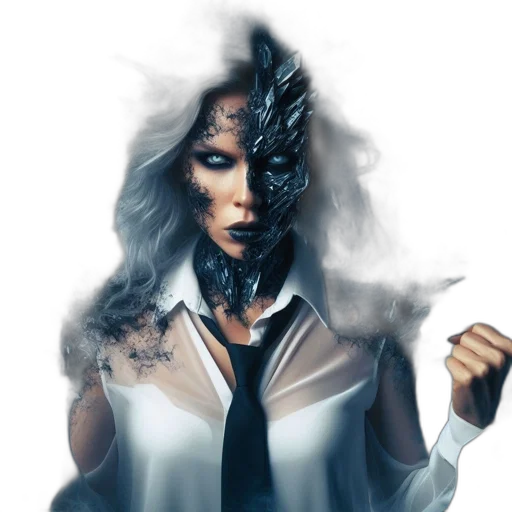 mask, staff, face, concept art transparent PNG cut-out