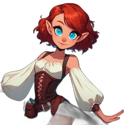 dress, staff, fantasy art, concept art transparent PNG cut-out