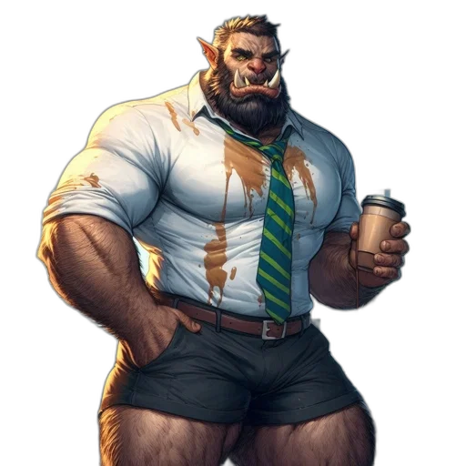 staff, animal, concept art, fantasy art transparent PNG cut-out