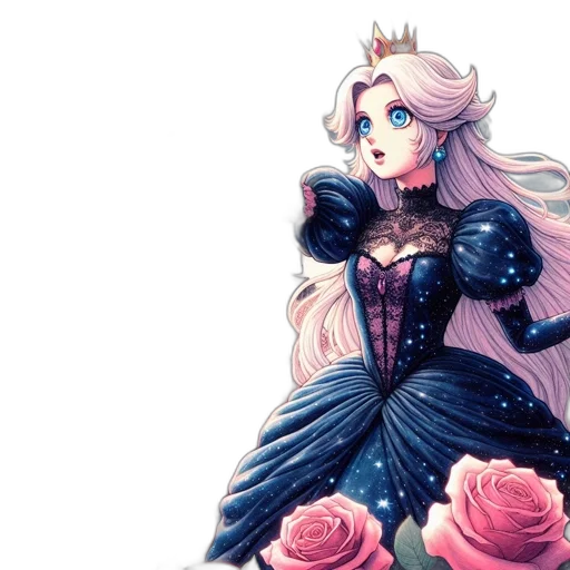 crown, dress, concept art, fantasy art transparent PNG cut-out