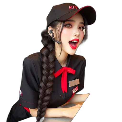 staff, hat, anime, cartoon transparent PNG cut-out