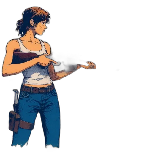 weapon, staff, sword, jacket transparent PNG cut-out