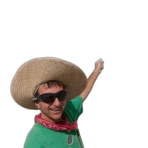 hat, staff, jacket, umbrella transparent PNG cut-out