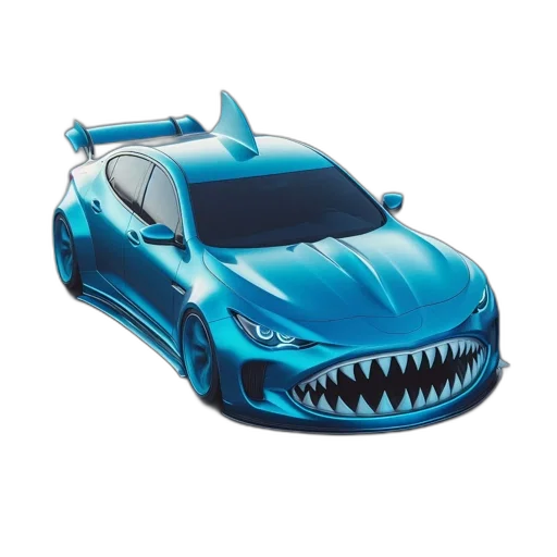 car, dragon, creature, animal transparent PNG cut-out