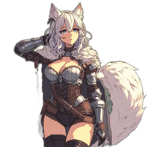 weapon, animal, dress, staff transparent PNG cut-out