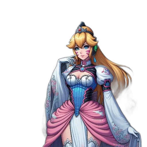 dress, concept art, pixel art, fantasy art transparent PNG cut-out