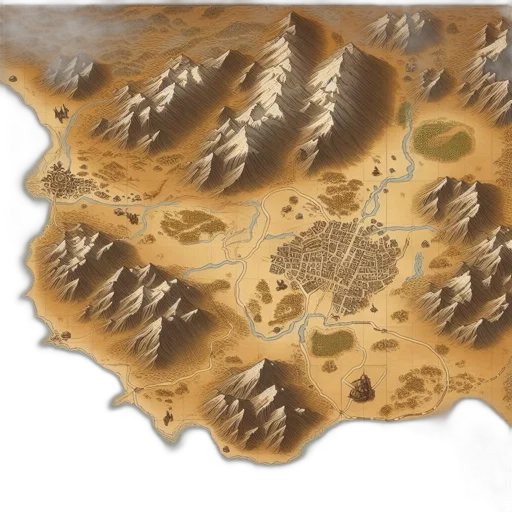 concept art, 3d render, photorealistic, fantasy art transparent PNG cut-out