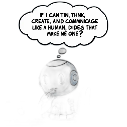robot, concept art, comic book art, cartoon transparent PNG cut-out