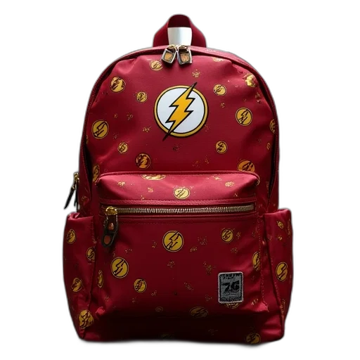 jacket, 3d render, flash, backpack transparent PNG cut-out