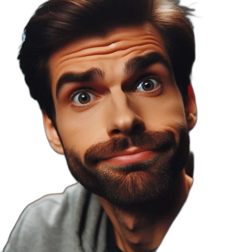 face, hair, animal, mask transparent PNG cut-out