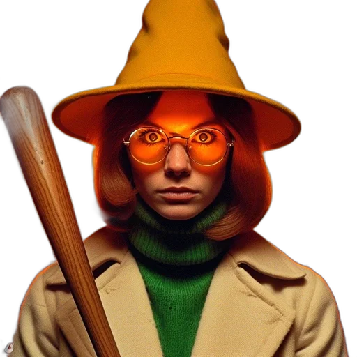 staff, hat, jacket, mask transparent PNG cut-out