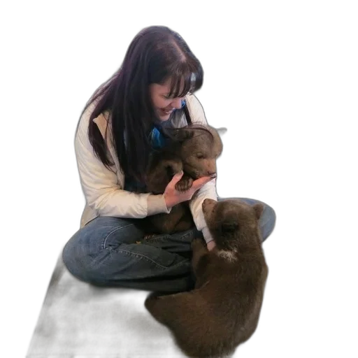 animal, staff, creature, photorealistic transparent PNG cut-out