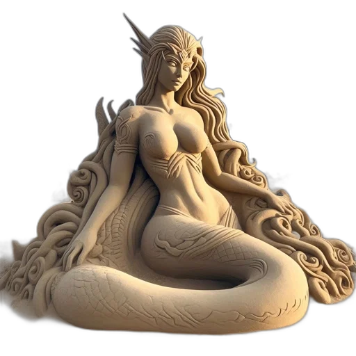 3d render, fantasy art, concept art, photorealistic transparent PNG cut-out