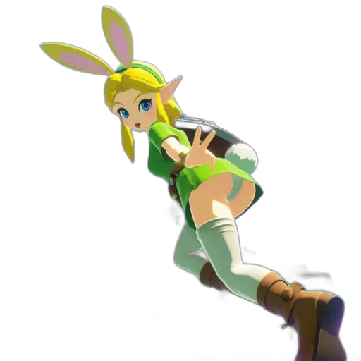 dress, weapon, staff, animal transparent PNG cut-out