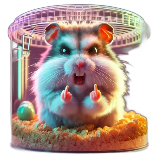 animal, food, concept art, 3d render transparent PNG cut-out