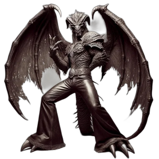dragon, creature, animal, robot transparent PNG cut-out