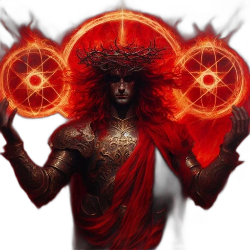 staff, crown, fantasy art, concept art transparent PNG cut-out