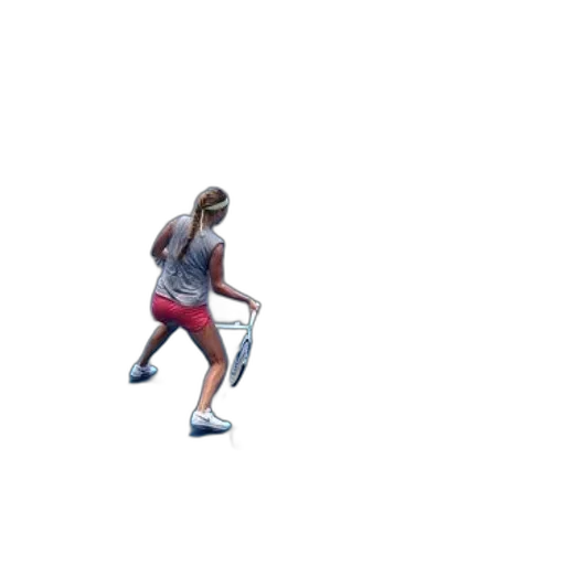 shoes, 3d render, pixel art, female transparent PNG cut-out