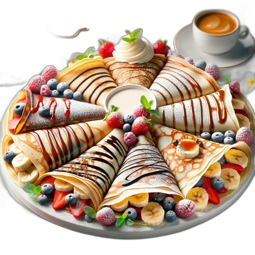 food, photorealistic, 3d render, elaborate transparent PNG cut-out