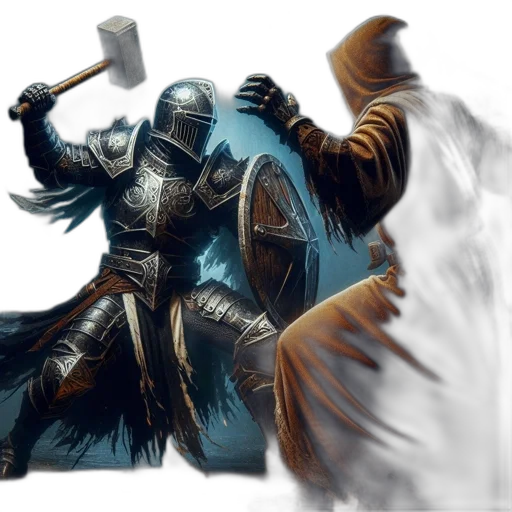 sword, weapon, dragon, staff transparent PNG cut-out